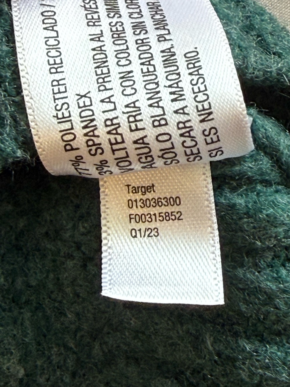 Universal Thread Women's Teal Green Cropped Ribbed Knit Sweater Size S - Picture 5 of 7